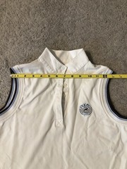 Pikeur Sports 1/4 Button Equestrian Riding Sleeveless Shirt Women’s Size 38
