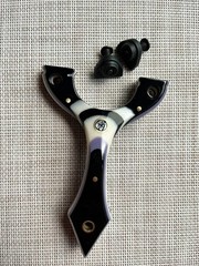 Custom Handmade. Hunting Slingshot. OTT. 90mm. UV