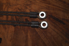 Oneida Archery Eagle Bow Power Cables WHITE Coded Pair of 2 New