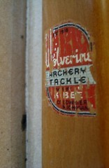 Vintage Wolverine English Style Long Bow 63, in. x 25 lb. R/H (Item #1)