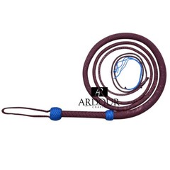 Bullwhip Handmade Braided Nylon Paracord Bullw hip 4FT-16FT Cosplay Costume