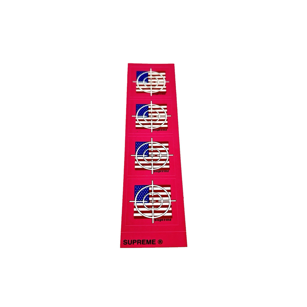 Supreme Target Pink Mini Stickers FW25 Brand New 100% Authentic