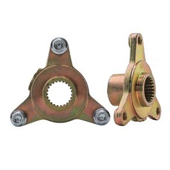 3 Stud Go Kart Wheel Hub Steering Spindles for Drift Trike ATV Quad Racing Cart