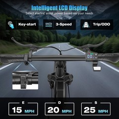 New Electric Scooter with Seat, Commuter Foldable, 1200W 13Ah Battery 25mph US