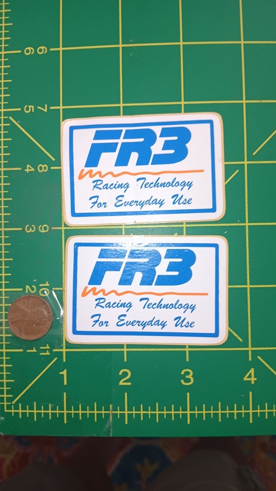 X2 FR3 STICKER DECAL OLD STOCK VINTAGE