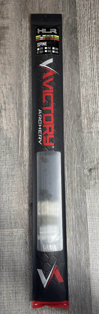 Victory Archery HLR Elite 350 12 Pack Arrow Shafts .001 HLRE-350S-12 New