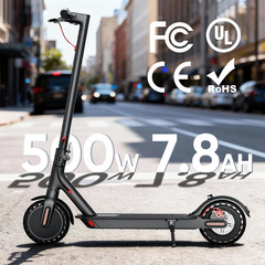 Adults Electric Scooter 30KM/H Foldable Scooter & Shock Absorption App Control