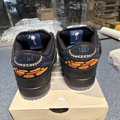 Nike SB Dunk Low Pro QS «Blue the Great» Skate Shoes Black US 8.5 D
