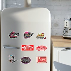 50 Pack Vans Skateboard Stickers Bomb Vinyl Laptop Luggage Graffiti Decals Lot