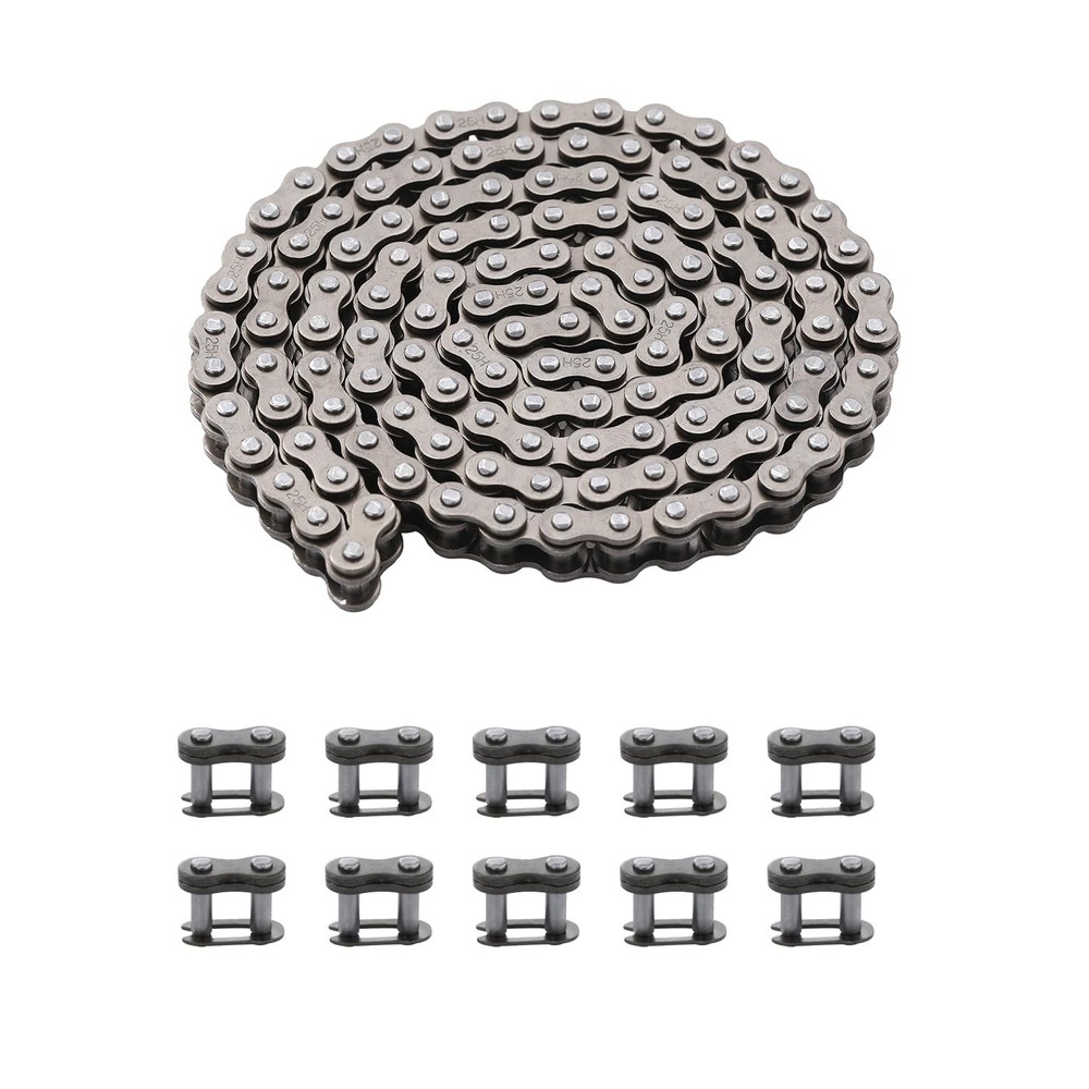 KAMIER 25H Drive Chain 126 Link for Razor MX350 MX400 ZR350 SX350 McGrath…