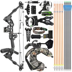 Hunting Bowfishing Arrow Set 20-70lbs 24-30 Inch Draw Length Left/Right Hand