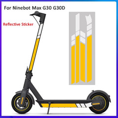 Reflective Stickers For Ninebot Max G30 Max G30D Electric Scooter Reflect Decal
