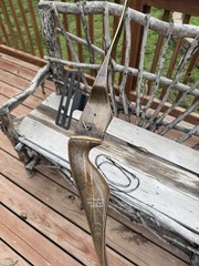 Vintage Bear Archery Black Panther Hunter Recurve Bow 52” 45/50# Right Handed