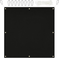 Heavy Duty Archery Backstop Netting with Rope & Hooks for Backyard Shooting