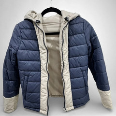 Cavalleria Toscana Kids Unisex Reversible Puffer Jacket (Size 12)