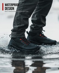 Rideiron Waterproof Motorcycle Shoes Ce Certified Anti-Slip Casual Motorcycle