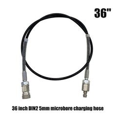 Fast Filling 36 inch Microbore Hose for Air Fill Station Charging Adapter
