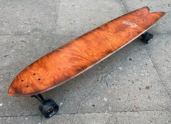 Lucid 45″ Longboard Skateboard Fish Tail Complete Skate Made in California NEW