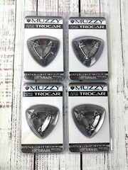 4 packs 🏹🎯 Muzzy 3 BLADE Trocar 100 Grain Archery Hunting Fixed Broadhead 🏹🎯