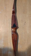 Ben Pearson Cougar 7805 VTG Recurve Bow RH 40 lb @ 28″ draw Traditional Archery