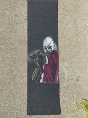 Mob Skateboard Grip Tape Joker Batman Dark Knight Clown Heath Ledger Disorder