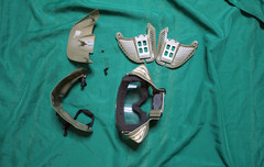 Jt pro shield olive mask paintball used rare hard to find older (2)