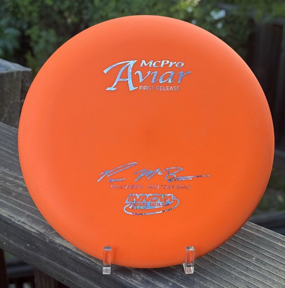 INNOVA MCPRO AVIAR FIRST RELEASE Orange w/ Silver Shatter 174g