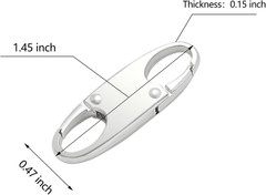 Small Carabiner Clips, Mini Carabiner, Premium Carabiner Clip, Carabiner, Zipper