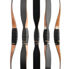 15-50lbs Traditional Bow 56inch Longbow 80cm Draw Length LH RH Hunting Training