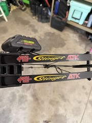 PSE Stinger ATK Black Compound Bow with HuntR Bow Case for Men & Women