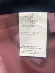 NWT Devon-aire Equi-fit Navy Blue English Horse Riding Show Hunt Coat Womens 6-8