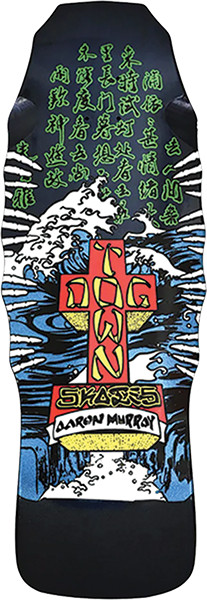 Dogtown Murray Fingers 80’s Black Dip Ice Pearl 10.2 Old School Skateboard Deck