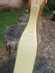 Vintage Wing Archery Gull recurve 40# zebra