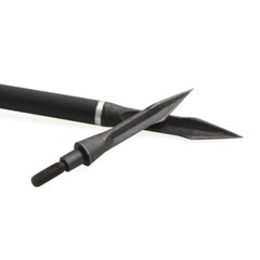 12X Archery Broadheads Arrowheads Hunting Tips Screw Points Crossbow Arrow Shoot