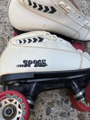 VTG Pacer SP205 Quad Racer Roller Skates Womens 10 Labeda Jammer