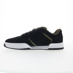 DC Central ADYS100551-WCO Mens Black Nubuck Skate Inspired Sneakers Shoes 6