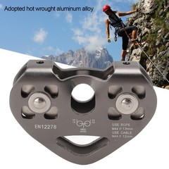Climbing Pulley Portable Lightweight Ideal For Rock Climbing Aluminum Popular