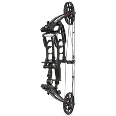 Compound Bow Dual-use Short Axis 40-65lbs Steel Ball Arrow Hunting Fishing RH LH