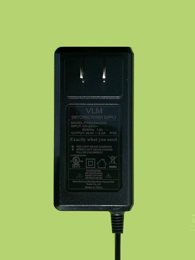 Charger for Rave by Jetson Hoverboard 29.4V 2A Claw Replacement for FY0422941500