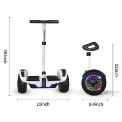 Electric 6.5 Inch Self-Balancing Scooter for Kids and Adults, App Controlled