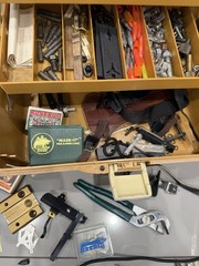 Broadhead Archery Arrowhead Blades LOT Adapters Tackle Box