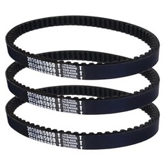 30 Series Go Kart Drive Belt for 212cc 196cc 6.5HP Mini Bike & Go Kart – 3PCS He