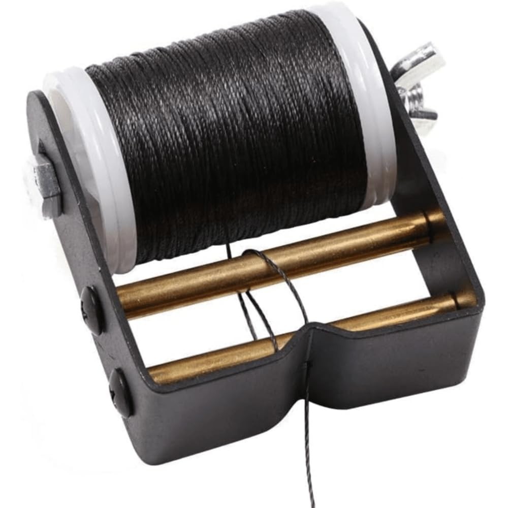 KESHES Archery Bowstring Serving Thread Jig – 120 Yards/110 M 3 inches, Black