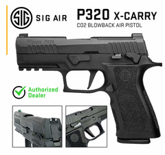 Sig Sauer P320 XCARRY CO2 .177 cal Semi-Auto Blowback Air Pistol AIR-P320XCA-BB