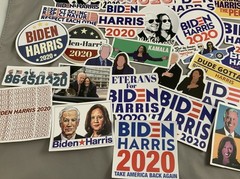 Joe BIDEN Kamala HARRIS Stickers USA Decal Popular Funny Political 50 Piece
