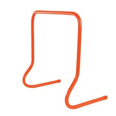 Power Systems 12-Inch Orange Step Hurdle – High-Impact PVC Agility Training Tool