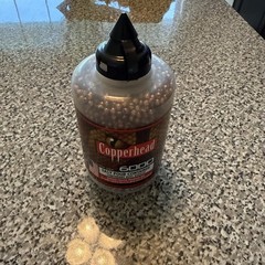 Copperhead 6000 Copper Coated .177 Round Ball BBs