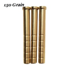 12pc 38-300gr Arrow Inserts Heavy Weight ID6.2mm Base Copper Arrowhead Connector