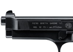 Umarex Beretta M92FS CO2 .177 Cal Non-Blowback Air Pistol w/5×12 CO2 and Pellets