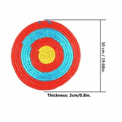 50CM Field Point Archery Target Solid Straw for Bow and Arrow Shooting Practice